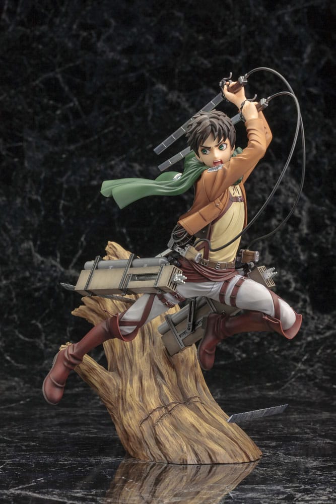 Attack on Titan ARTFXJ Figur 1/8 Eren Yeager Förnyelsepaket Ver. 26 cm Kotobukiya