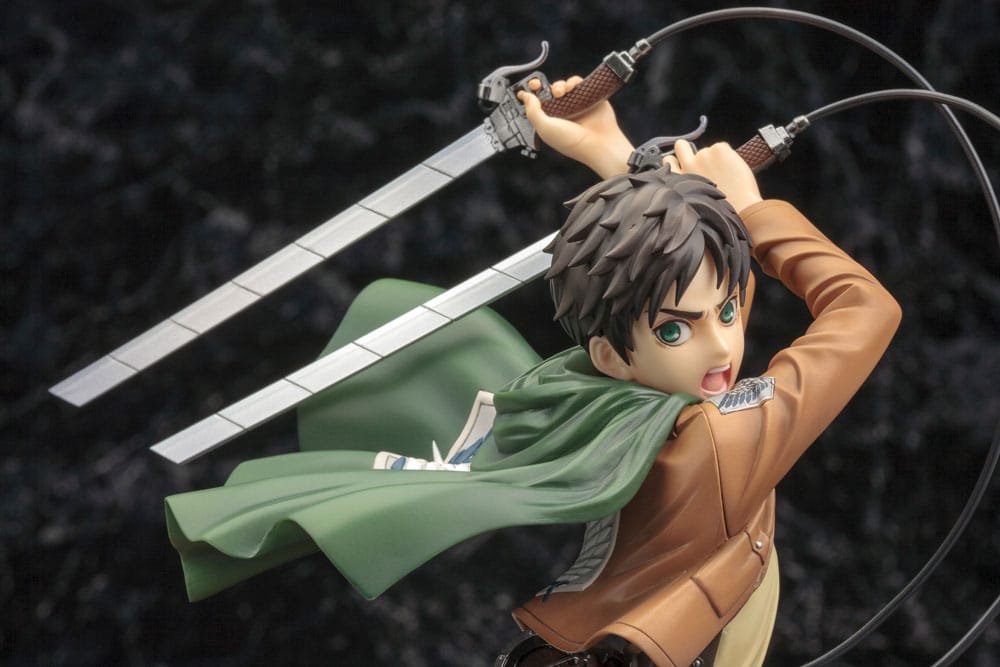 Attack on Titan ARTFXJ Figur 1/8 Eren Yeager Förnyelsepaket Ver. 26 cm Kotobukiya