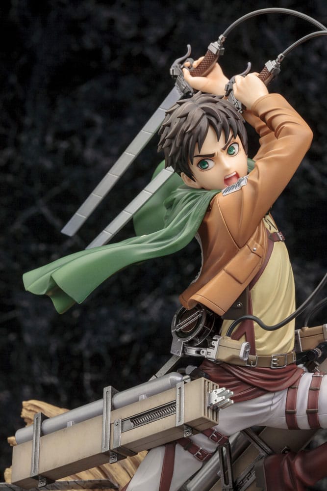 Attack on Titan ARTFXJ Figur 1/8 Eren Yeager Förnyelsepaket Ver. 26 cm Kotobukiya