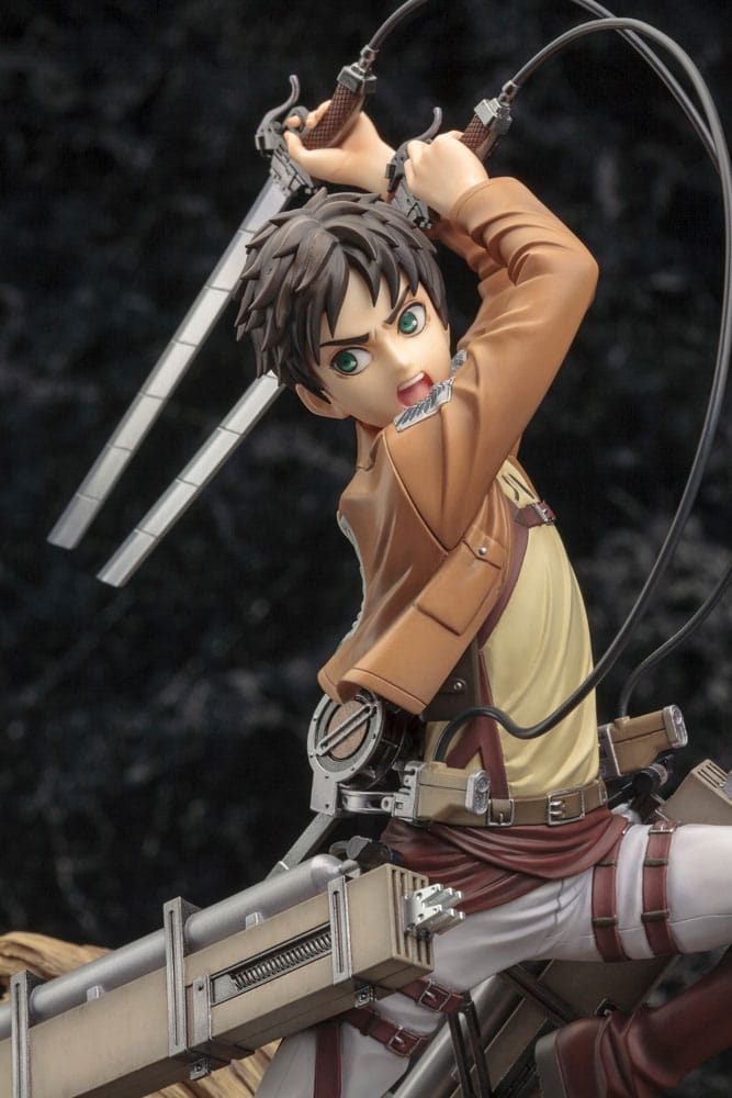 Attack on Titan ARTFXJ Figur 1/8 Eren Yeager Förnyelsepaket Ver. 26 cm Kotobukiya