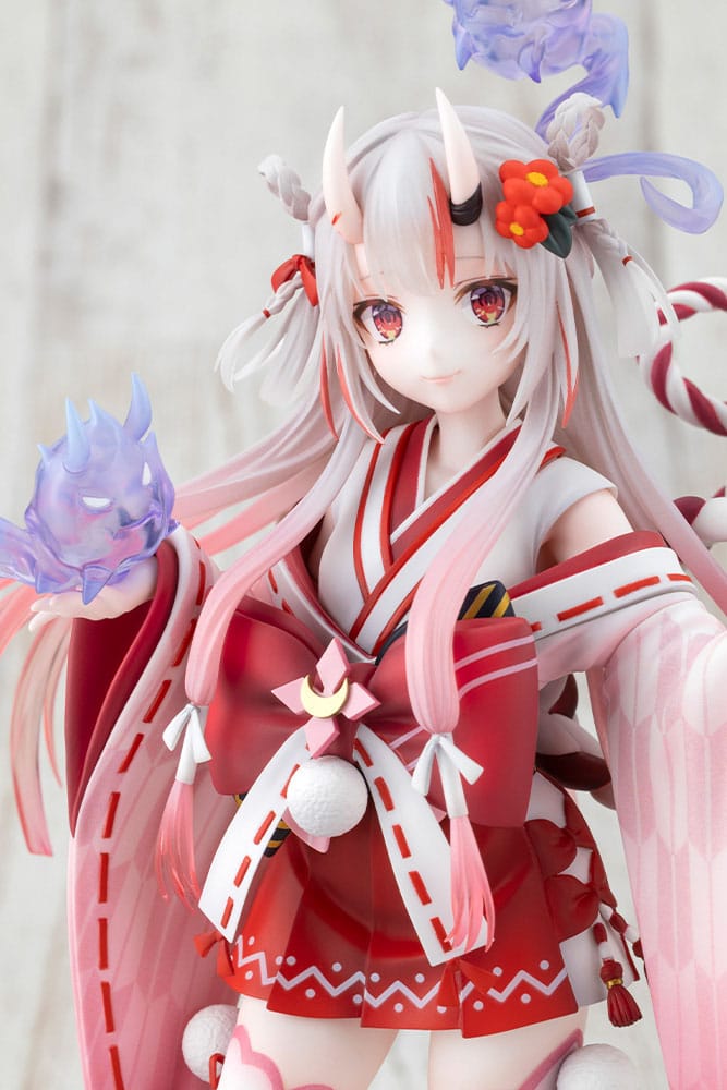 Hololive Production PVC Figur 1/7 Nakiri Ayame Shrine Maiden Fortune Outfit Ver. 26 cm Kotobukiya