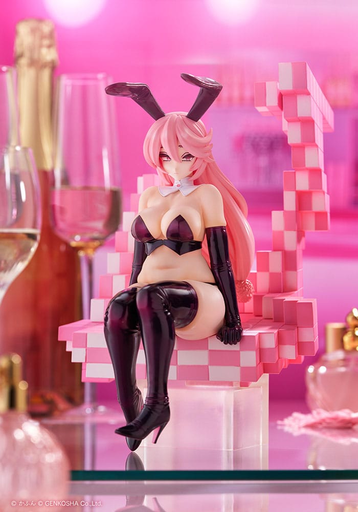 Original Character Trick Bunnies PVC Figur 1/7 Sitting Bunny Illustration by Kafun 24 cm Kotobukiya
