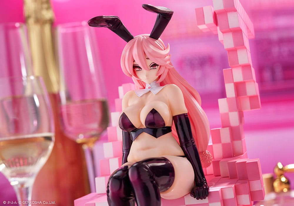 Original Character Trick Bunnies PVC Figur 1/7 Sitting Bunny Illustration by Kafun 24 cm Kotobukiya