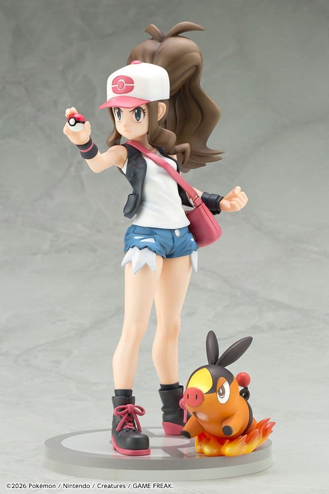 Pokémon PVC-figur 1/8 Hilda med Tepig Artfx J 21 cm