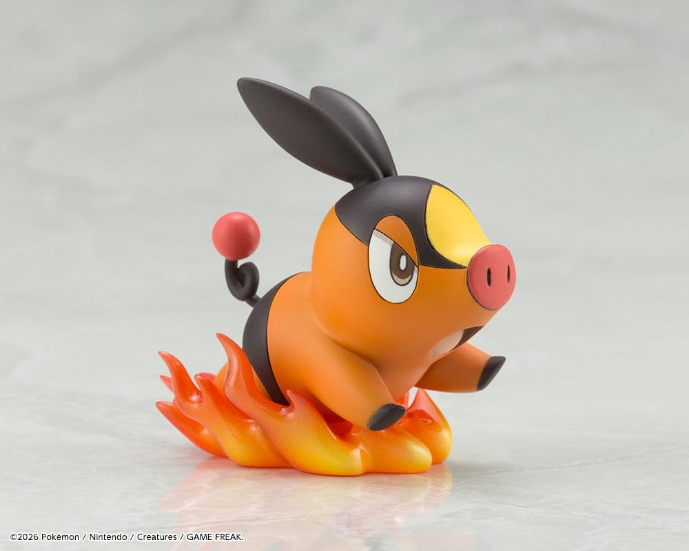 Pokémon PVC-figur 1/8 Hilda med Tepig Artfx J 21 cm