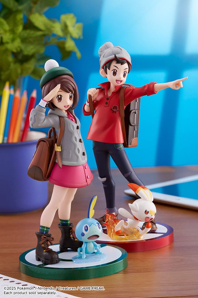 Pokémon ARTFXJ Figur 1/8 Gloria & Sobble 21 cm Kotobukiya