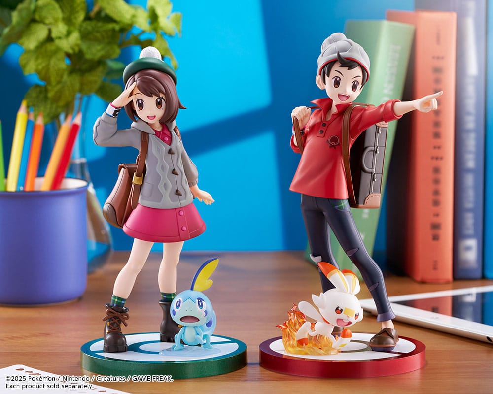 Pokémon ARTFXJ Figur 1/8 Gloria & Sobble 21 cm Kotobukiya