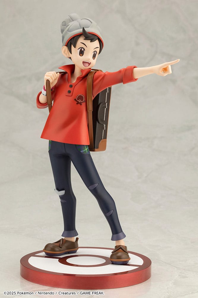 Pokémon ARTFXJ Figur 1/8 Victor & Scorbunny 21 cm Kotobukiya