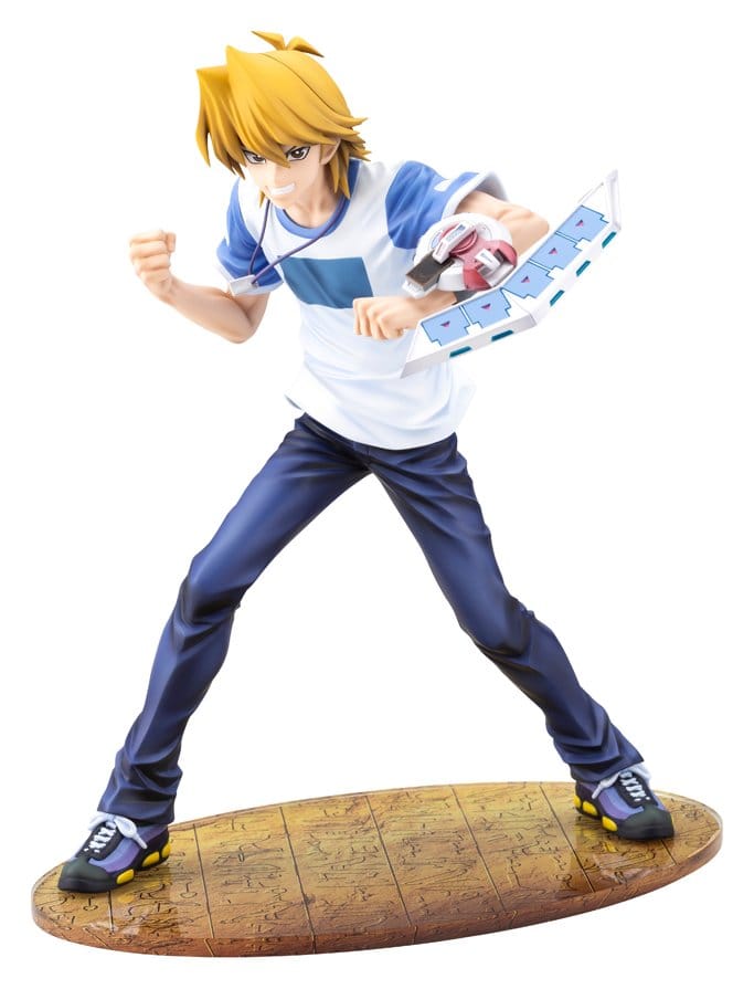 Yu-Gi-Oh! ARTFX J PVC Figur 1/7 Katsuya Jonouchi (Joey Wheeler) Passionerade Duelister 22 cm