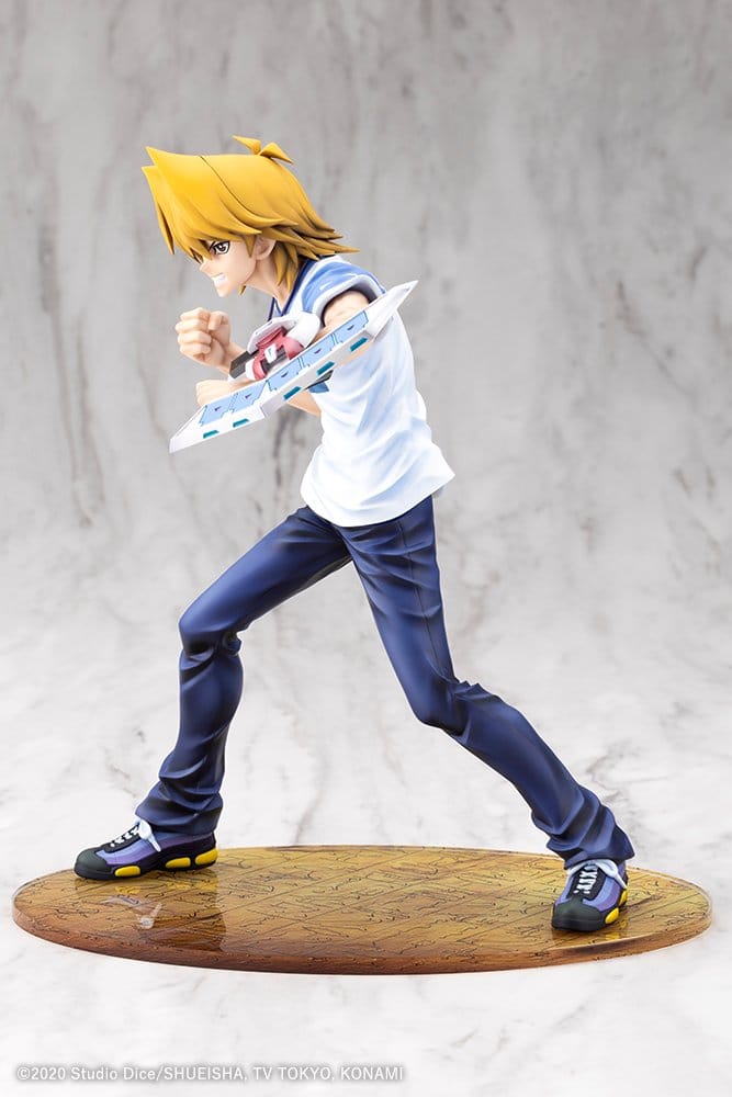 Yu-Gi-Oh! ARTFX J PVC Figur 1/7 Katsuya Jonouchi (Joey Wheeler) Passionerade Duelister 22 cm