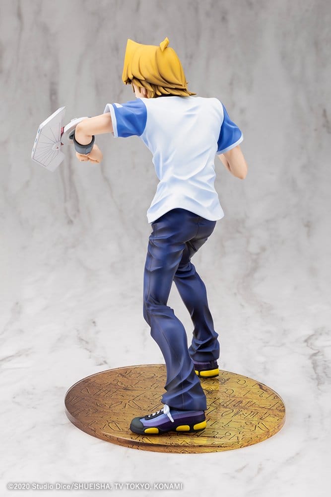 Yu-Gi-Oh! ARTFX J PVC Figur 1/7 Katsuya Jonouchi (Joey Wheeler) Passionerade Duelister 22 cm