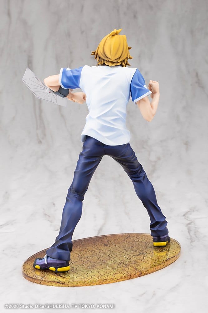 Yu-Gi-Oh! ARTFX J PVC Figur 1/7 Katsuya Jonouchi (Joey Wheeler) Passionerade Duelister 22 cm