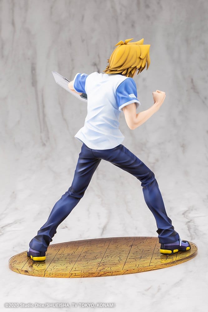 Yu-Gi-Oh! ARTFX J PVC Figur 1/7 Katsuya Jonouchi (Joey Wheeler) Passionerade Duelister 22 cm