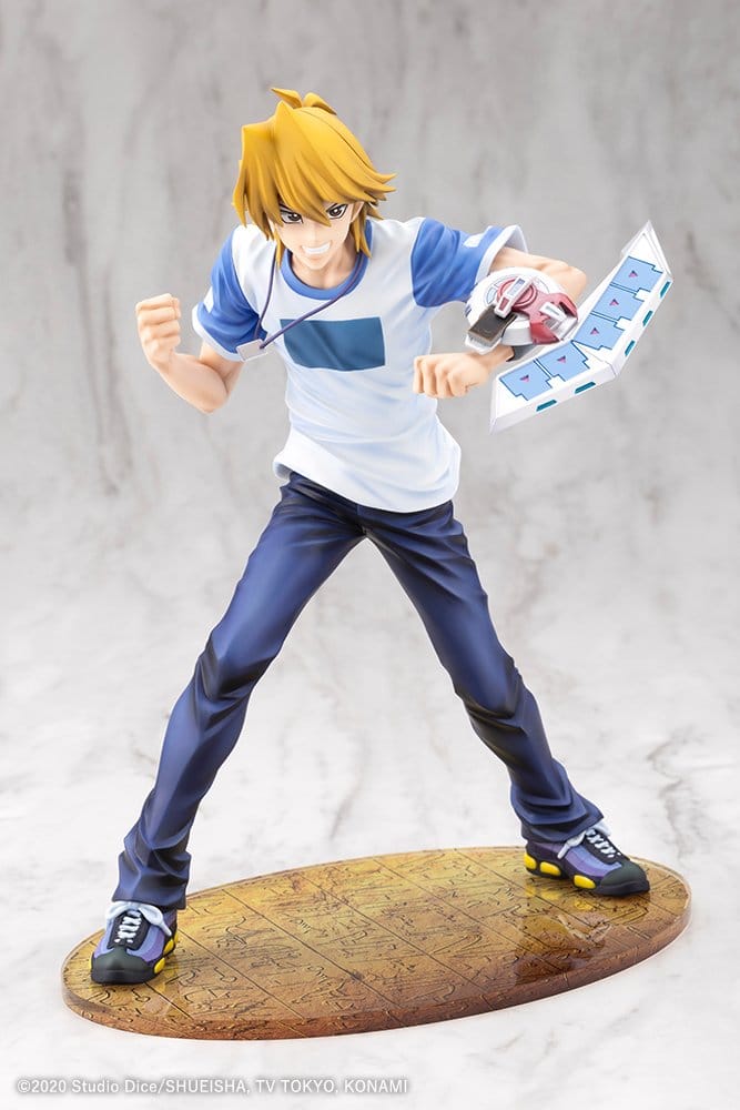 Yu-Gi-Oh! ARTFX J PVC Figur 1/7 Katsuya Jonouchi (Joey Wheeler) Passionerade Duelister 22 cm