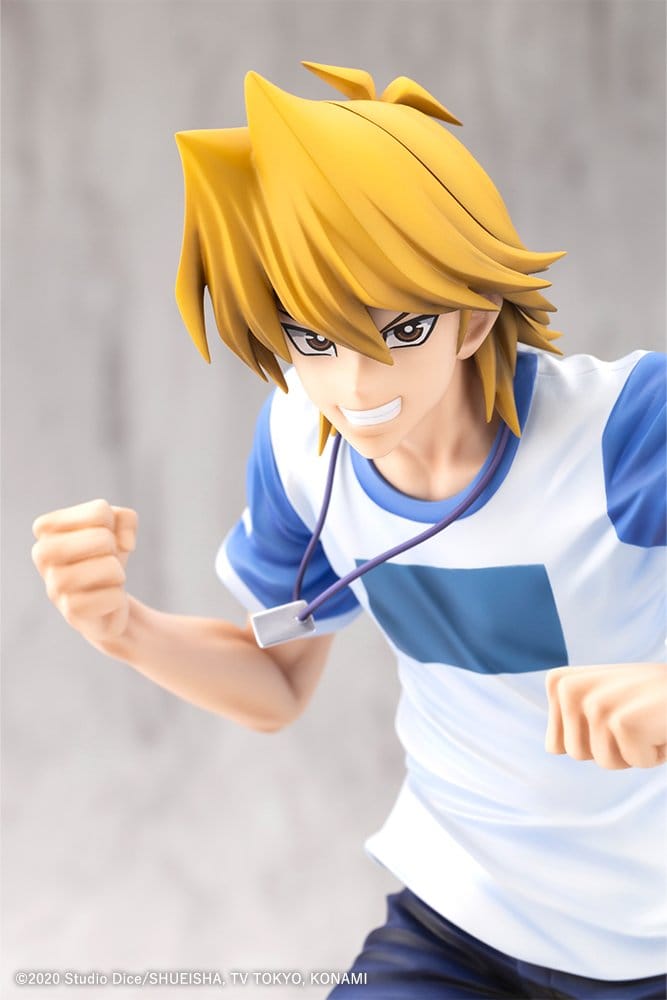 Yu-Gi-Oh! ARTFX J PVC Figur 1/7 Katsuya Jonouchi (Joey Wheeler) Passionerade Duelister 22 cm