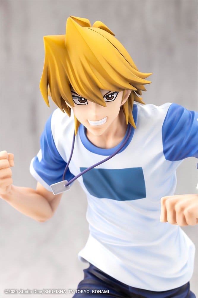 Yu-Gi-Oh! ARTFX J PVC Figur 1/7 Katsuya Jonouchi (Joey Wheeler) Passionerade Duelister 22 cm