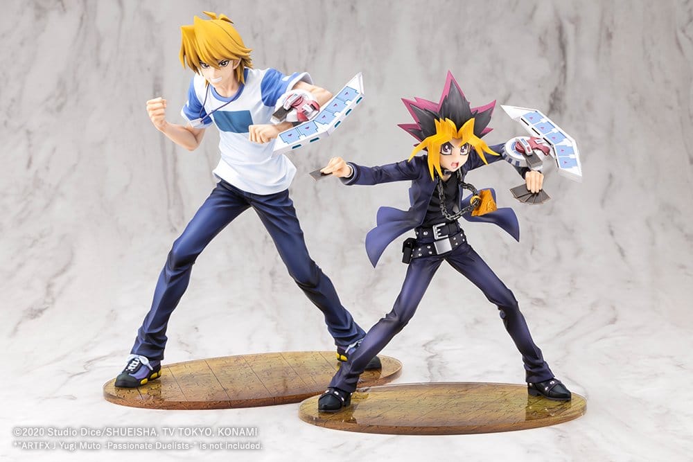 Yu-Gi-Oh! ARTFX J PVC Figur 1/7 Katsuya Jonouchi (Joey Wheeler) Passionerade Duelister 22 cm