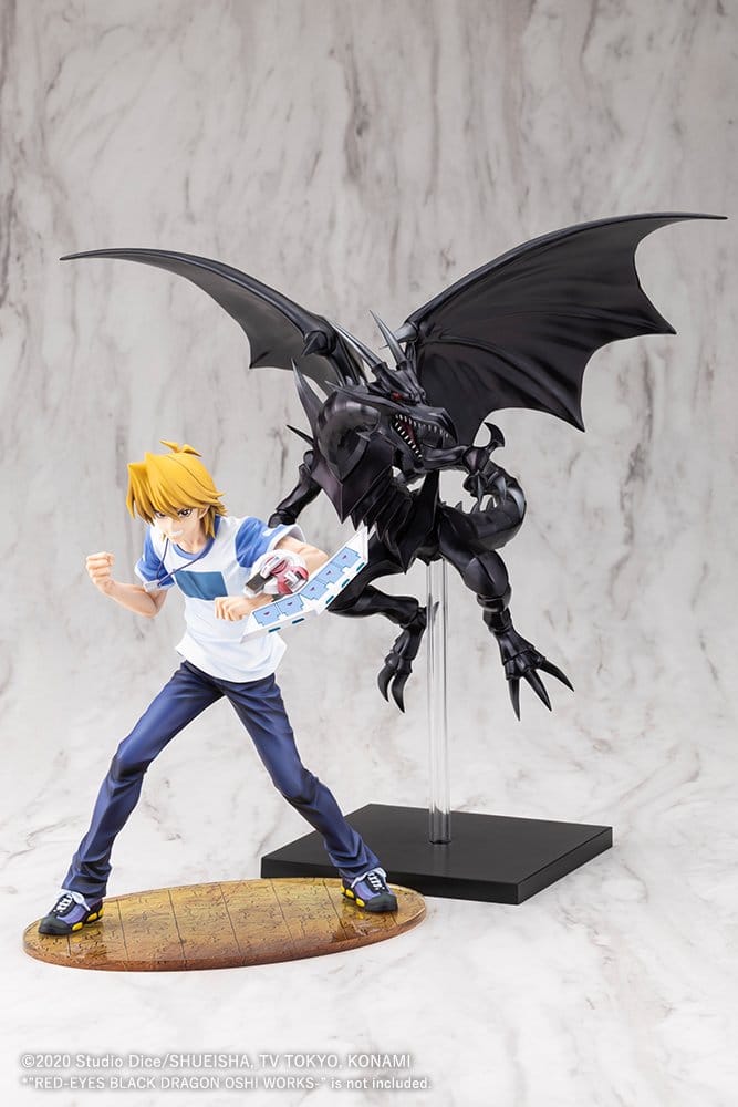 Yu-Gi-Oh! ARTFX J PVC Figur 1/7 Katsuya Jonouchi (Joey Wheeler) Passionerade Duelister 22 cm