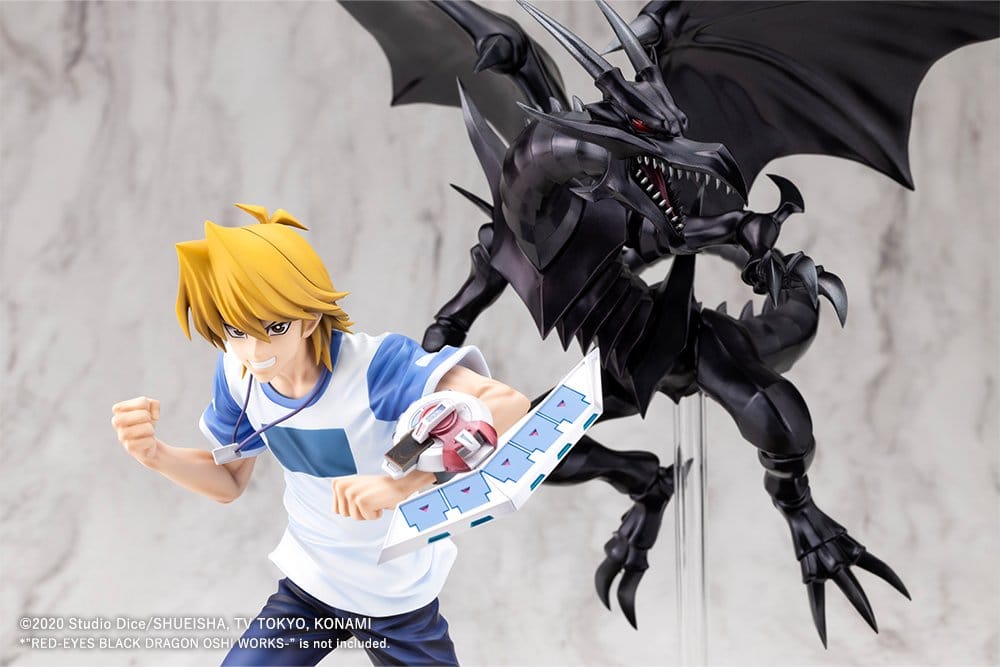 Yu-Gi-Oh! ARTFX J PVC Figur 1/7 Katsuya Jonouchi (Joey Wheeler) Passionerade Duelister 22 cm