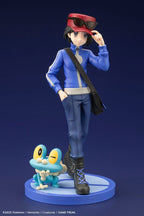 Pokémon ARTFXJ Figur 1/8 Calem & Froakie 20 cm Kotobukiya