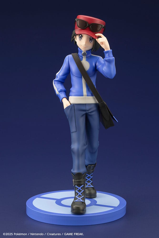 Pokémon ARTFXJ Figur 1/8 Calem & Froakie 20 cm Kotobukiya