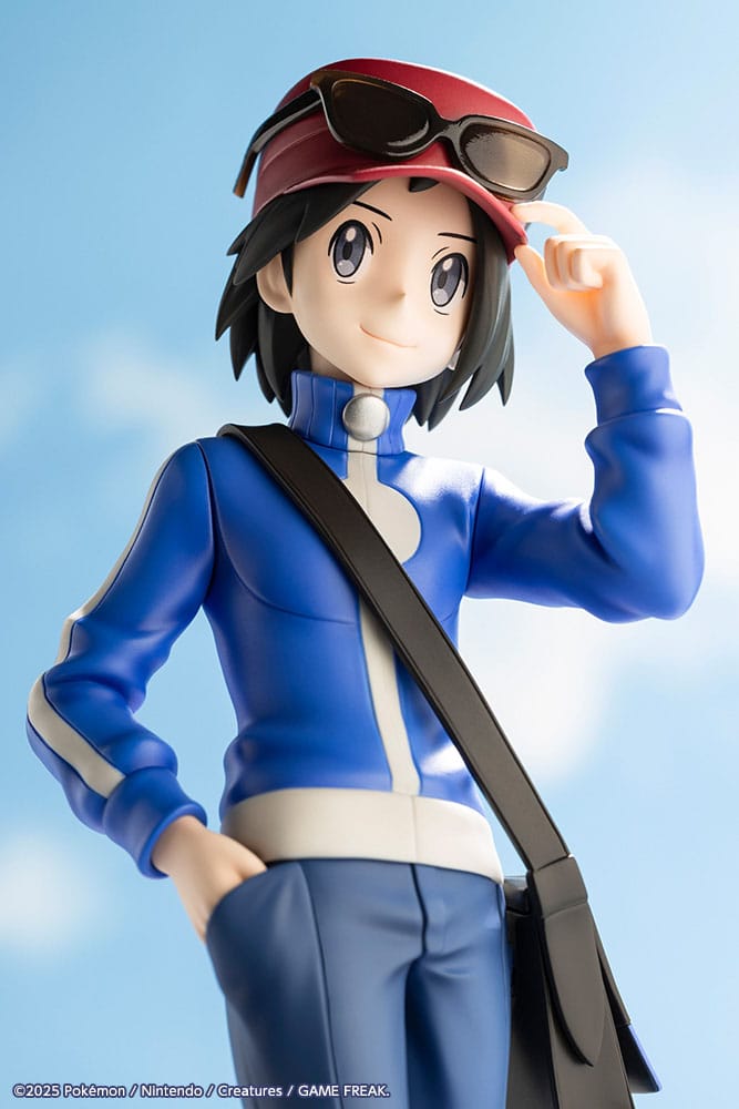 Pokémon ARTFXJ Figur 1/8 Calem & Froakie 20 cm Kotobukiya