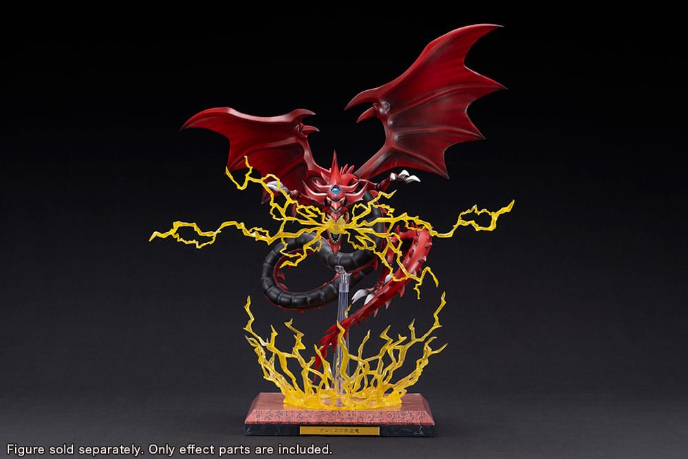 Yu-Gi-Oh! PVC Figur TIllbehör Slifer the Sky Dragon Egyptisk Gud Expansion Parts Set Kotobukiya