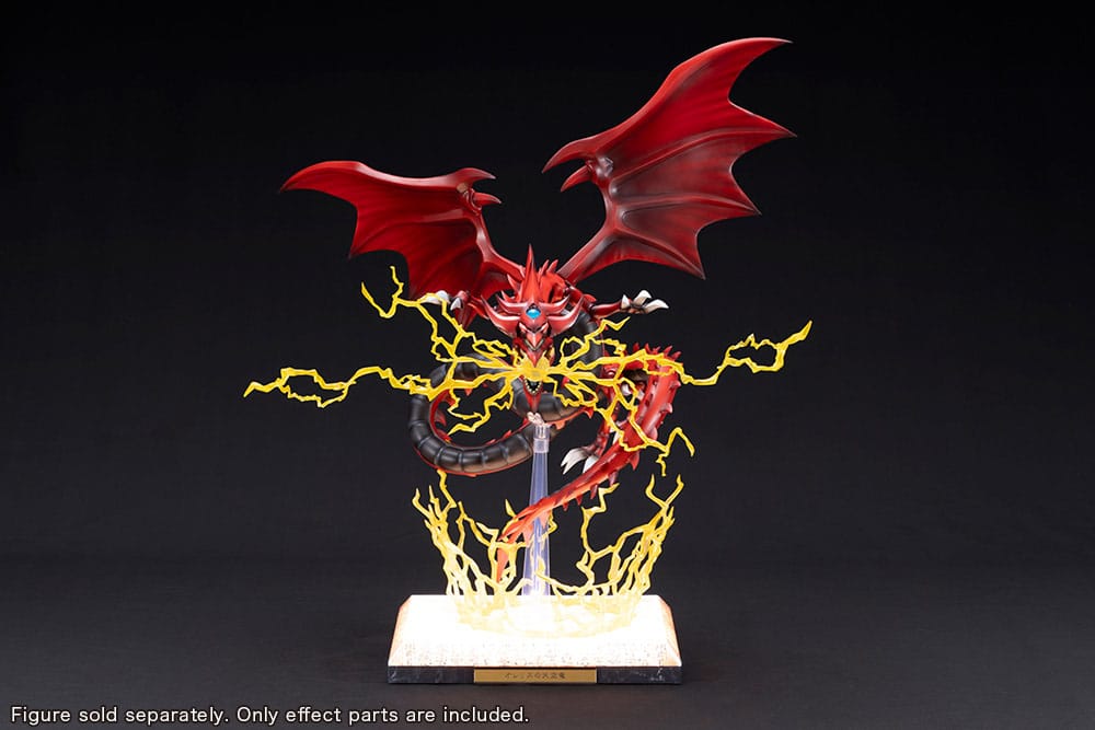 Yu-Gi-Oh! PVC Figur TIllbehör Slifer the Sky Dragon Egyptisk Gud Expansion Parts Set Kotobukiya