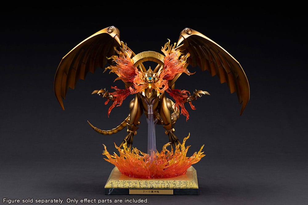 Yu-Gi-Oh! PVC Figur Tillbehör - The Winged Dragon of Ra Egyptisk Gud Utökningsdelar Kotobukiya