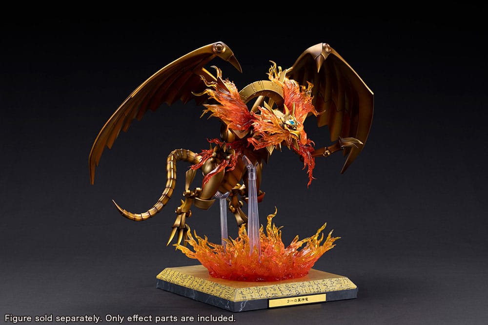 Yu-Gi-Oh! PVC Figur Tillbehör - The Winged Dragon of Ra Egyptisk Gud Utökningsdelar Kotobukiya
