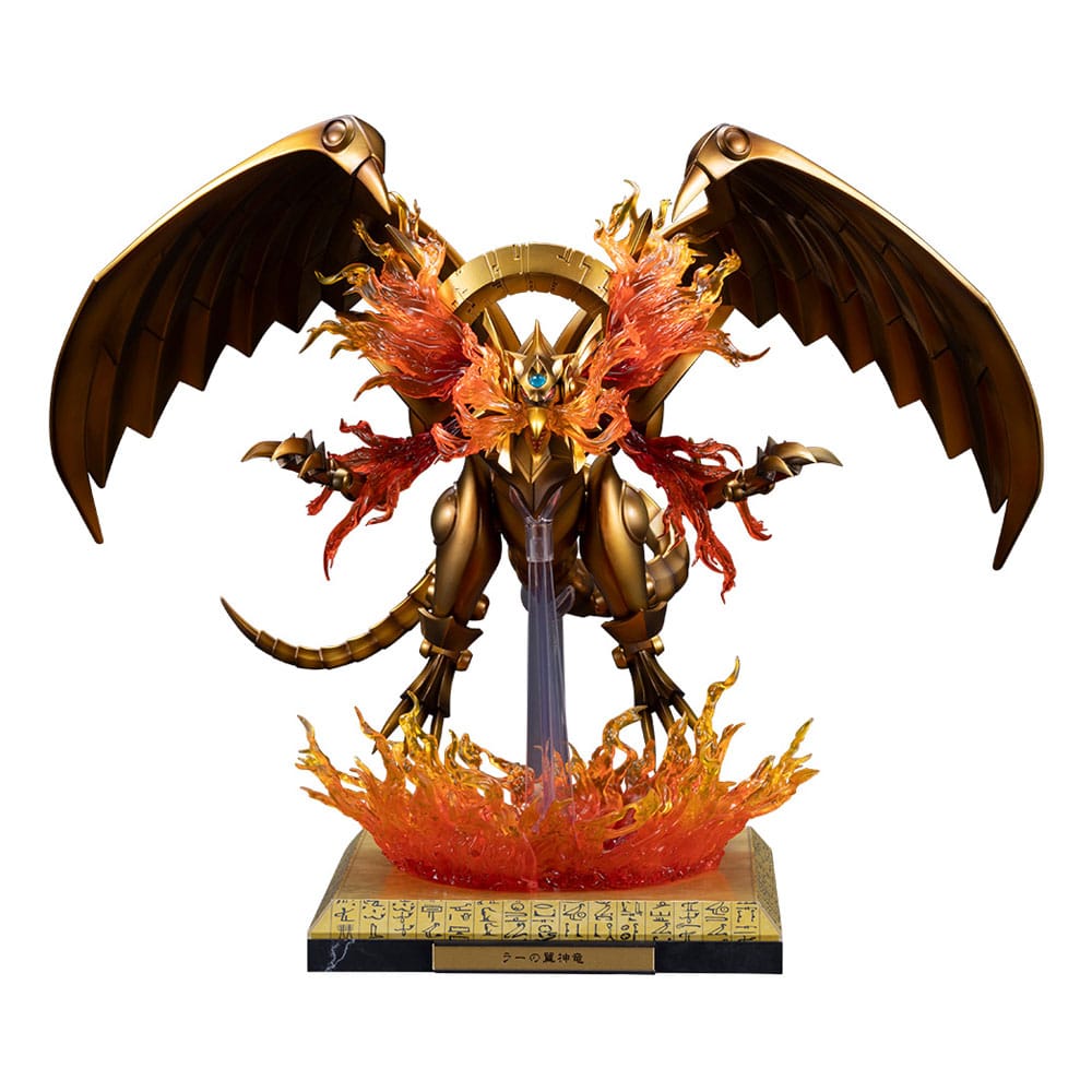 Yu-Gi-Oh! PVC Figur Tillbehör - The Winged Dragon of Ra Egyptisk Gud Utökningsdelar Kotobukiya