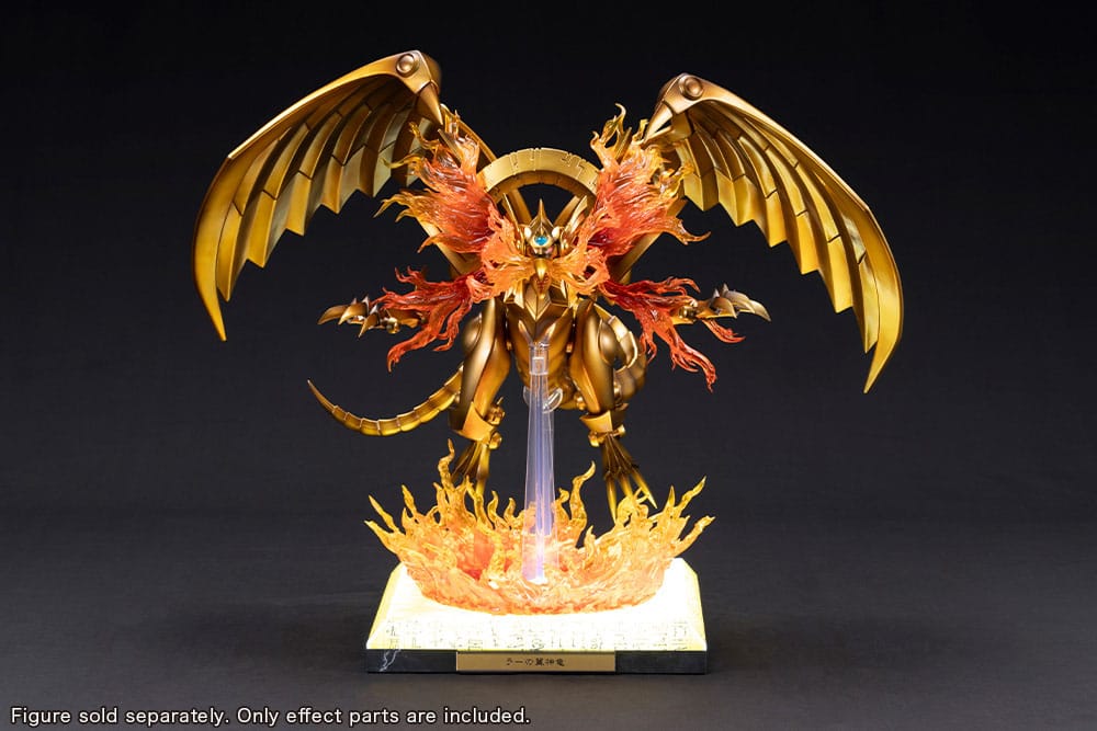 Yu-Gi-Oh! PVC Figur Tillbehör - The Winged Dragon of Ra Egyptisk Gud Utökningsdelar Kotobukiya