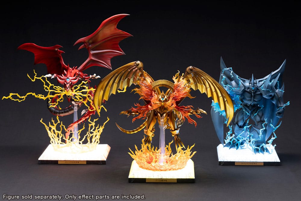 Yu-Gi-Oh! PVC Figur Tillbehör - The Winged Dragon of Ra Egyptisk Gud Utökningsdelar Kotobukiya