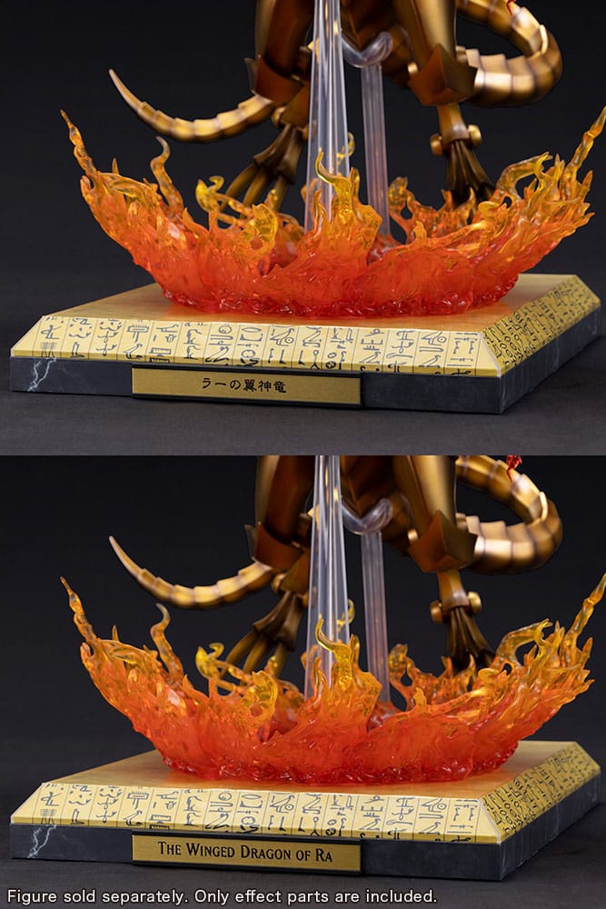 Yu-Gi-Oh! PVC Figur Tillbehör - The Winged Dragon of Ra Egyptisk Gud Utökningsdelar Kotobukiya