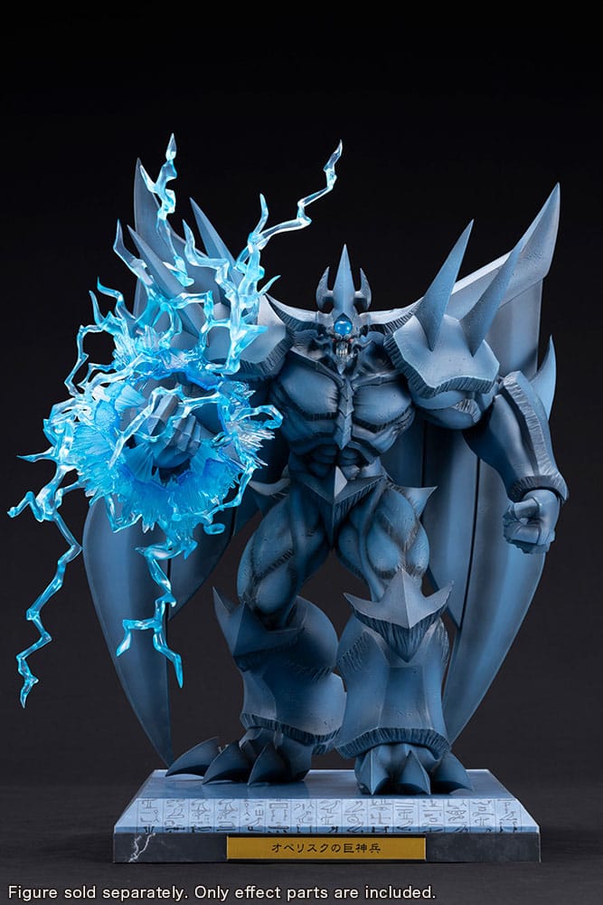 Yu-Gi-Oh! PVC Figur Tillbehör Obelisk the Tormentor Egyptisk Gud Expansion Parts Set Kotobukiya