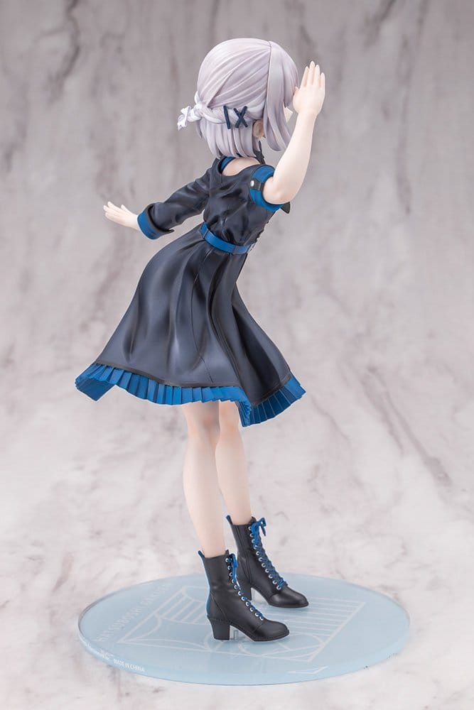 The Idolmaster Gakuen PVC-figur i skala 1/7, Lilja Katsuragi från Hakusen, 23 cm