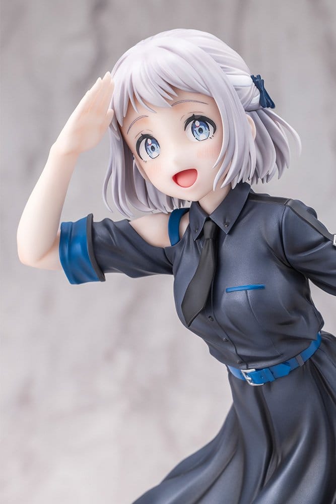 The Idolmaster Gakuen PVC-figur i skala 1/7, Lilja Katsuragi från Hakusen, 23 cm