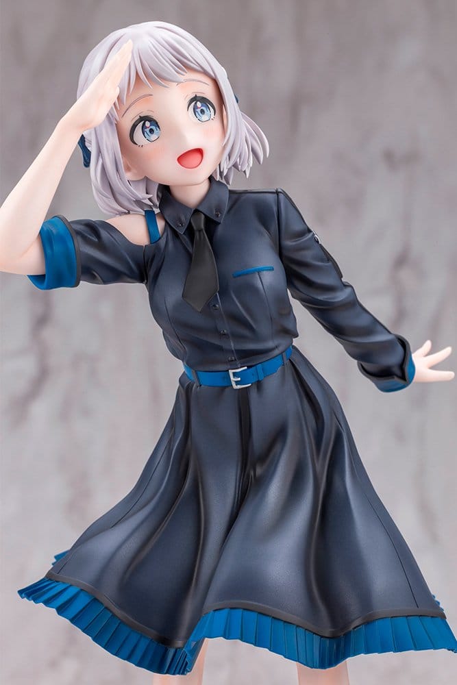 The Idolmaster Gakuen PVC-figur i skala 1/7, Lilja Katsuragi från Hakusen, 23 cm