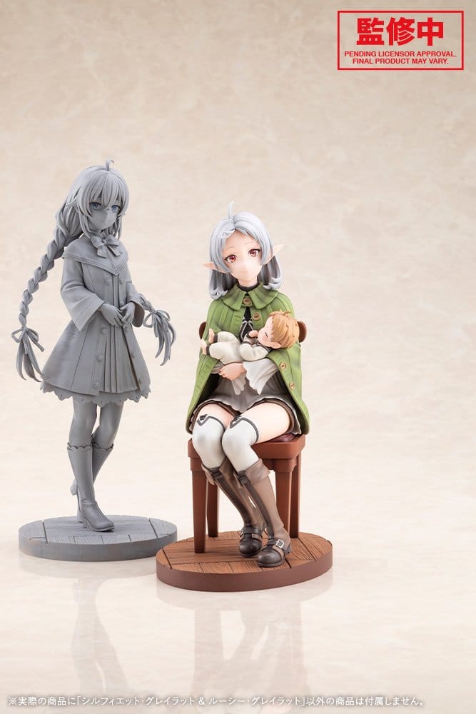 Mushoku Tensei: Jobless Reincarnation Season 3 PVC-figur 1/7 Sylphiette Greyrat & Lucie Greyrat 21 cm