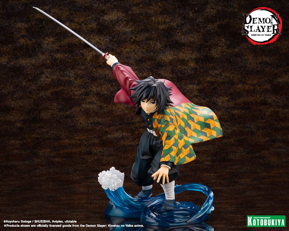 Demon Slayer: Kimetsu no Yaiba ARTFXJ Figur 1/8 Giyu Tomioka 21 cm Kotobukiya