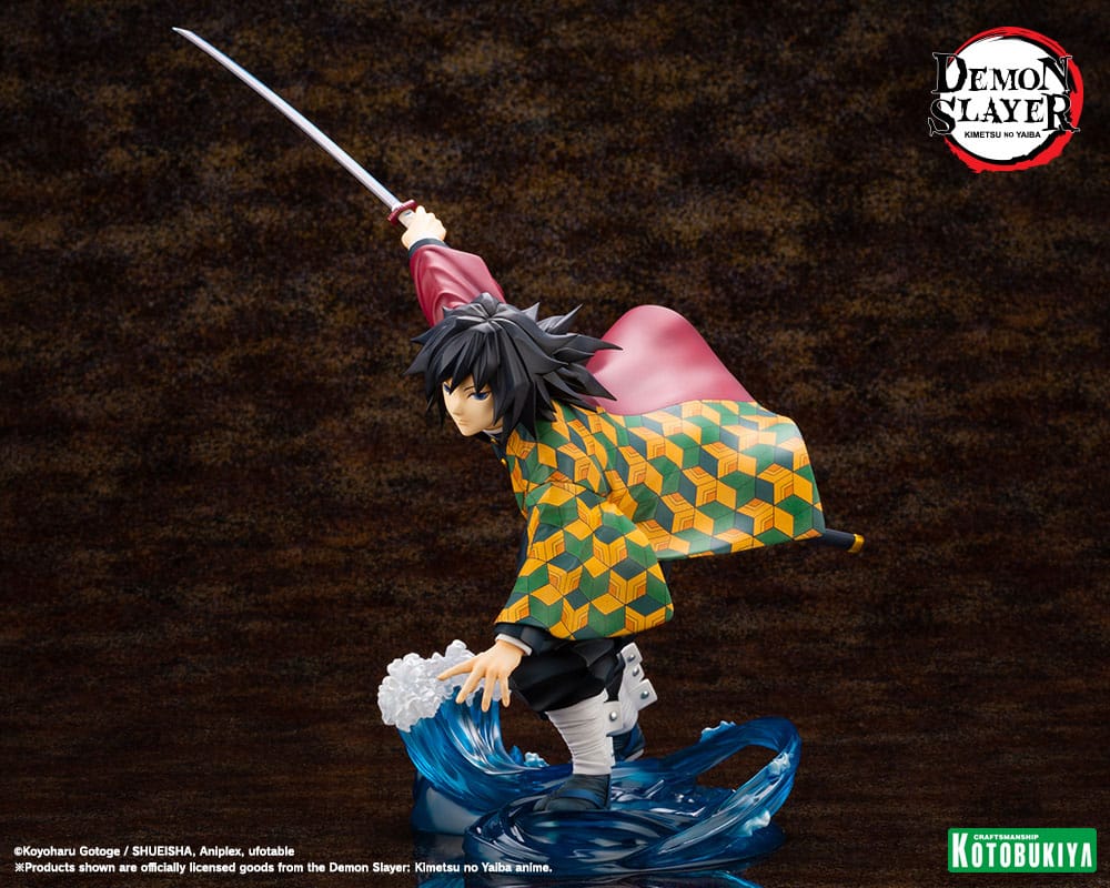 Demon Slayer: Kimetsu no Yaiba ARTFXJ Figur 1/8 Giyu Tomioka 21 cm Kotobukiya