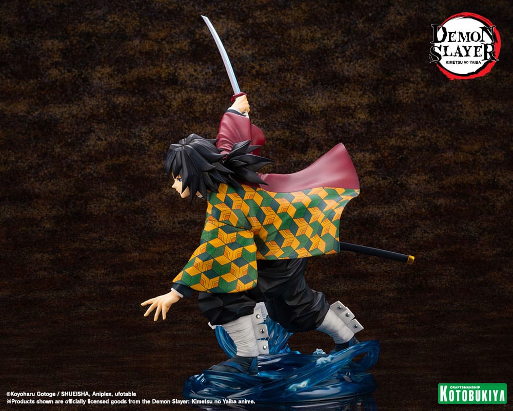 Demon Slayer: Kimetsu no Yaiba ARTFXJ Figur 1/8 Giyu Tomioka 21 cm Kotobukiya
