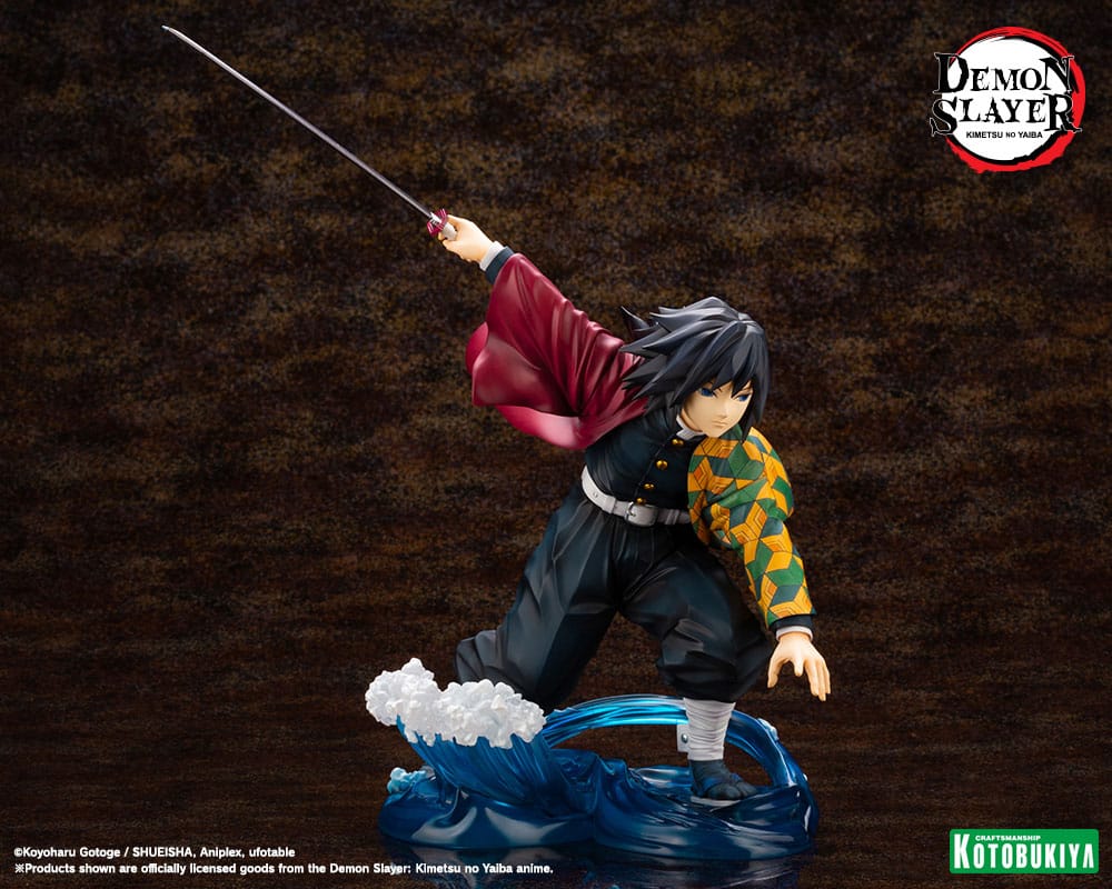 Demon Slayer: Kimetsu no Yaiba ARTFXJ Figur 1/8 Giyu Tomioka 21 cm Kotobukiya