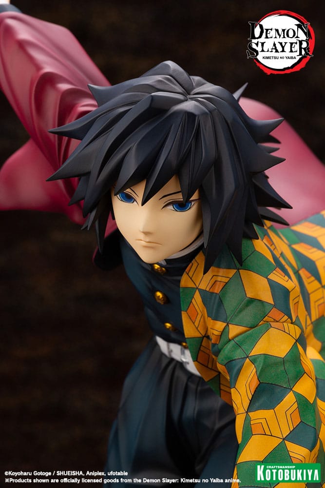 Demon Slayer: Kimetsu no Yaiba ARTFXJ Figur 1/8 Giyu Tomioka 21 cm Kotobukiya