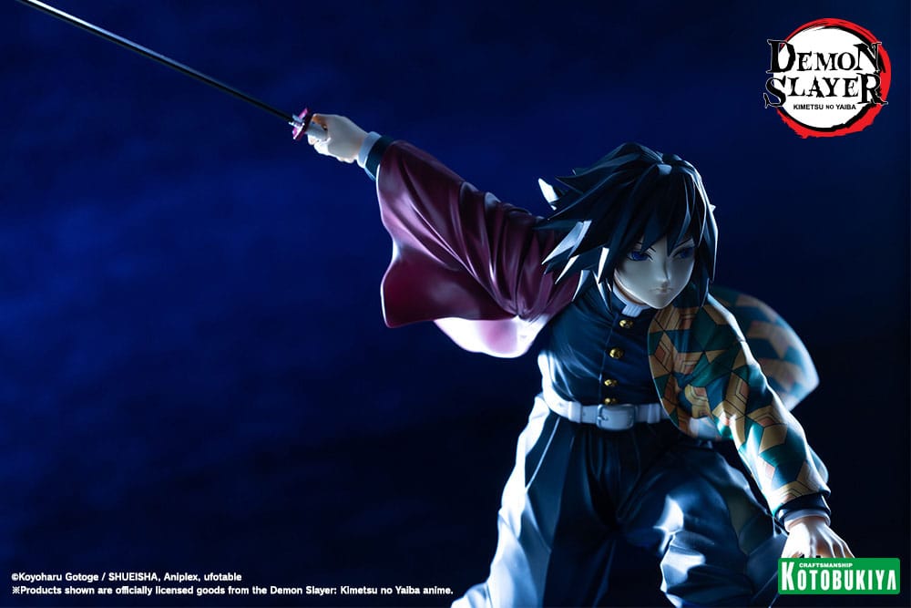 Demon Slayer: Kimetsu no Yaiba ARTFXJ Figur 1/8 Giyu Tomioka 21 cm Kotobukiya