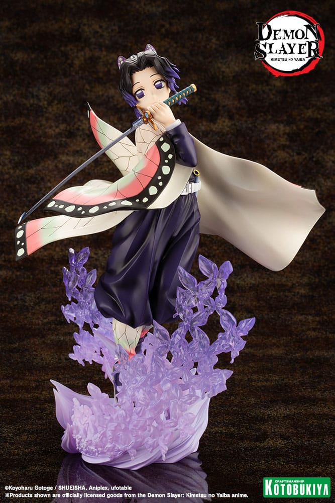Demon Slayer: Kimetsu no Yaiba ARTFXJ Figur 1/8 Shinobu Kocho 25 cm Kotobukiya