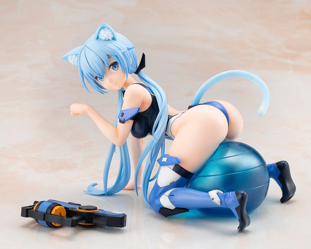 Frame Arms Girl PVC-figur Stylet i baddräktsversion, 12 cm