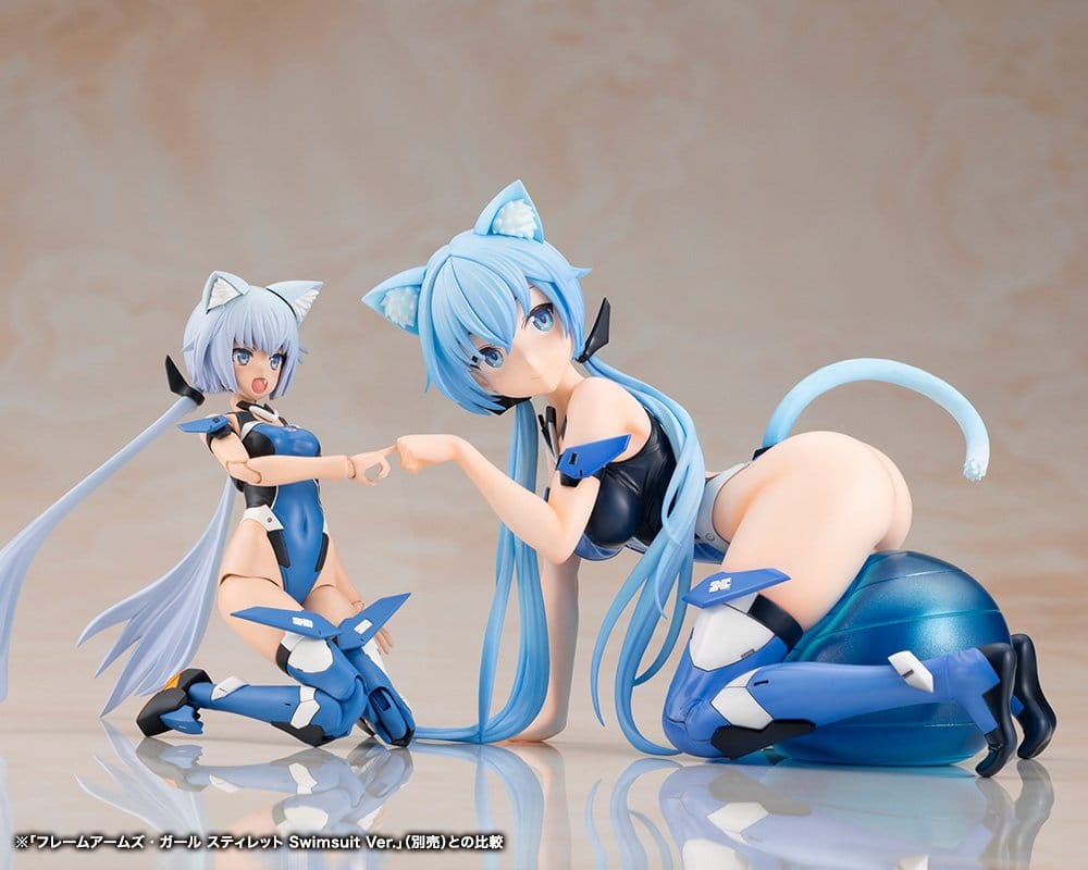 Frame Arms Girl PVC-figur Stylet i baddräktsversion, 12 cm