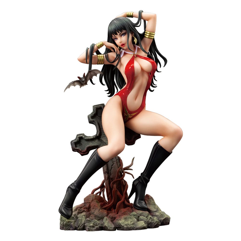 Vampirella Bishoujo PVC Figur 1/7 – 20 cm Samlarfigur Kotobukiya