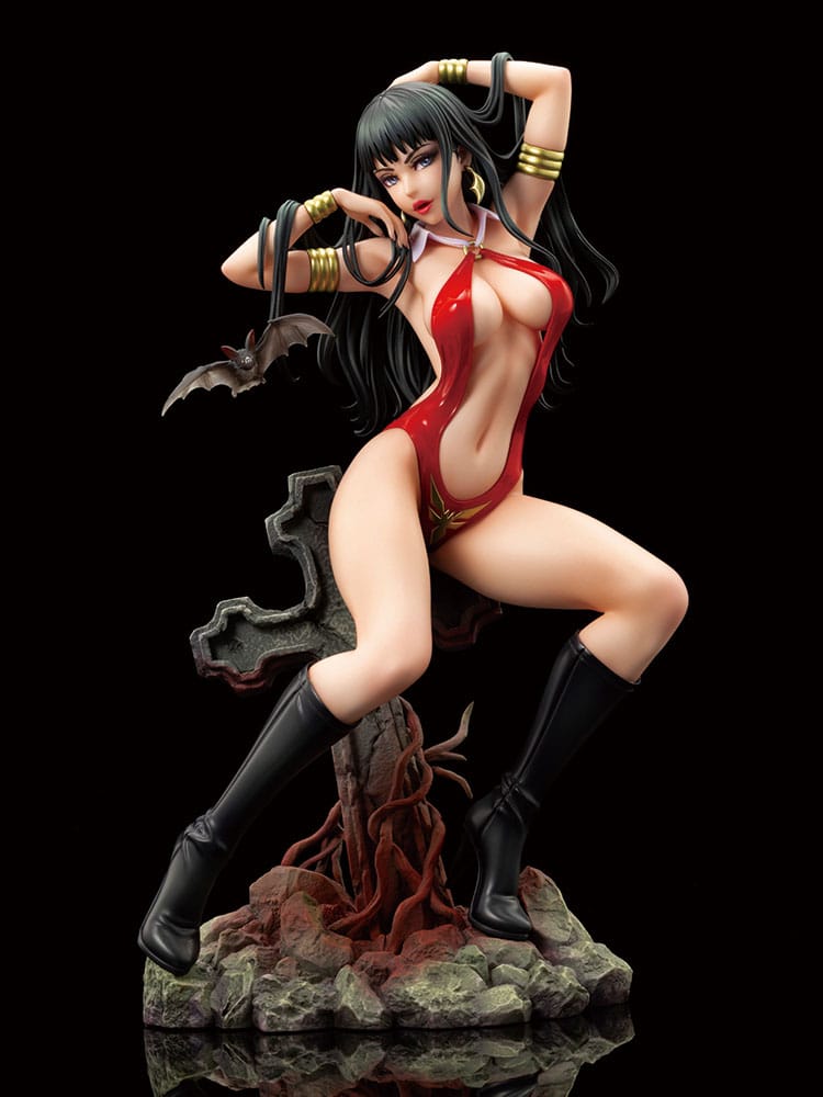 Vampirella Bishoujo PVC Figur 1/7 – 20 cm Samlarfigur Kotobukiya